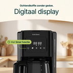 Vivid Green Kaffeemaschine 1,8L mit Display und Timer