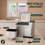 Vivid Green Brotbackautomat Edelstahl