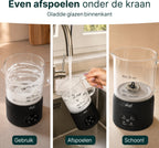 Vivid Green Glas-Milchaufschäumer - 400 ml