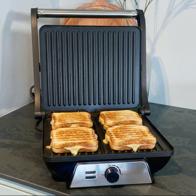 Vivid Green Sandwichmaker mit Grillfunktion