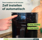 Vivid Green Heißluftfritteuse mit Display 3L