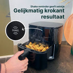 Vivid Green Heißluftfritteuse mit Display 3L