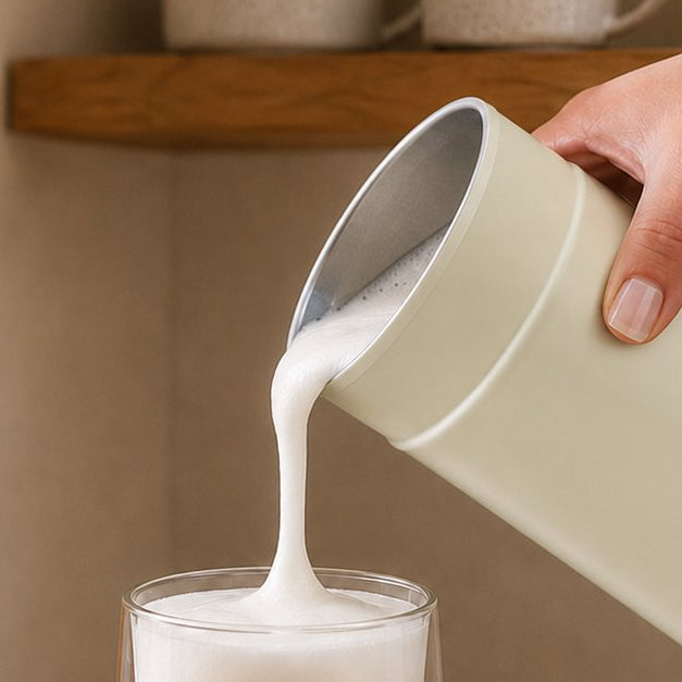 Heißer oder kalter Milchschaum, wann immer du willst