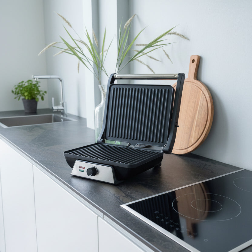 Vivid Green Sandwichmaker mit Grillfunktion