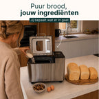 Vivid Green Brotbackautomat Edelstahl