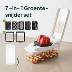 Vivid Green Gemüseschneider und Meal-Prep-Behälter Multifunktional