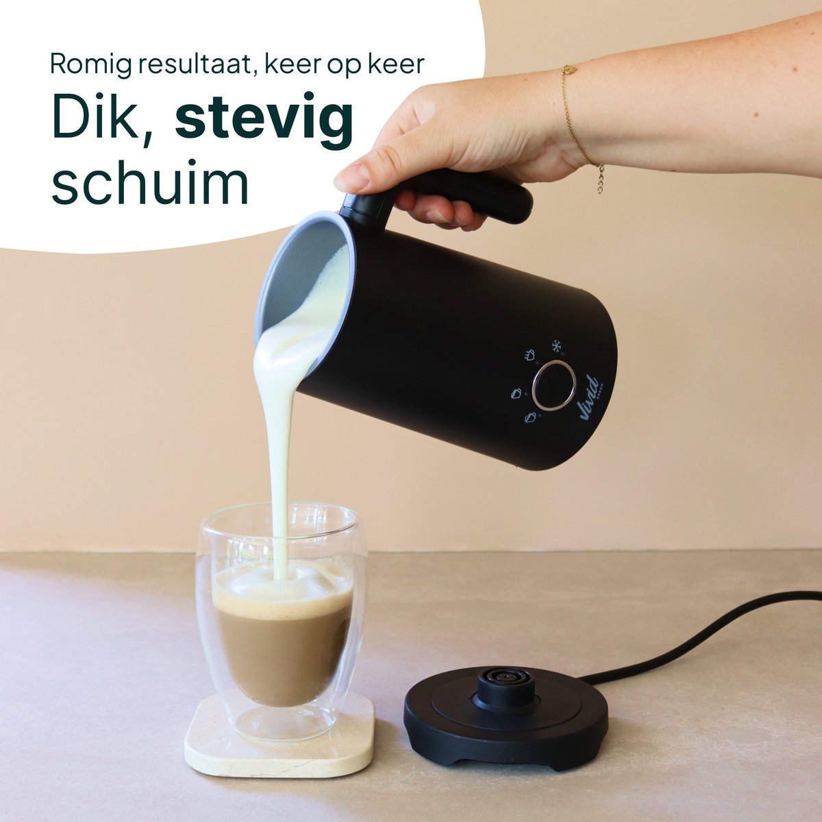 Vivid Green Milchaufschäumer - 300 ml