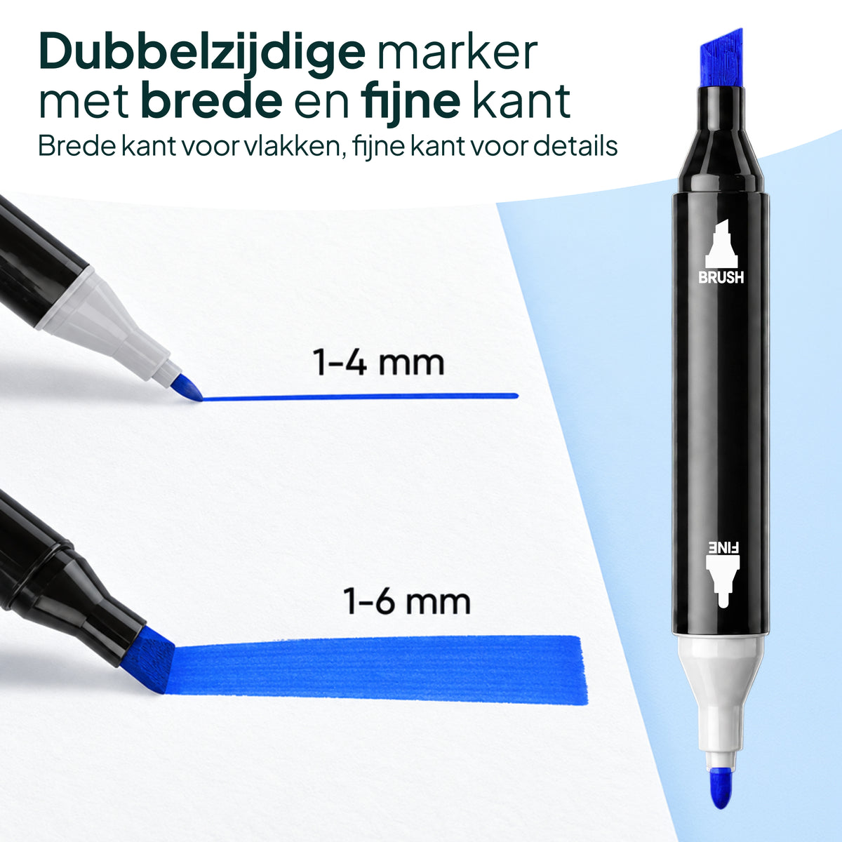 Vivid Green Twinmarker 80 Stück - Alkoholmarker