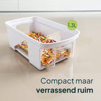 Vivid Green Gemüseschneider und Meal-Prep-Behälter Multifunktional