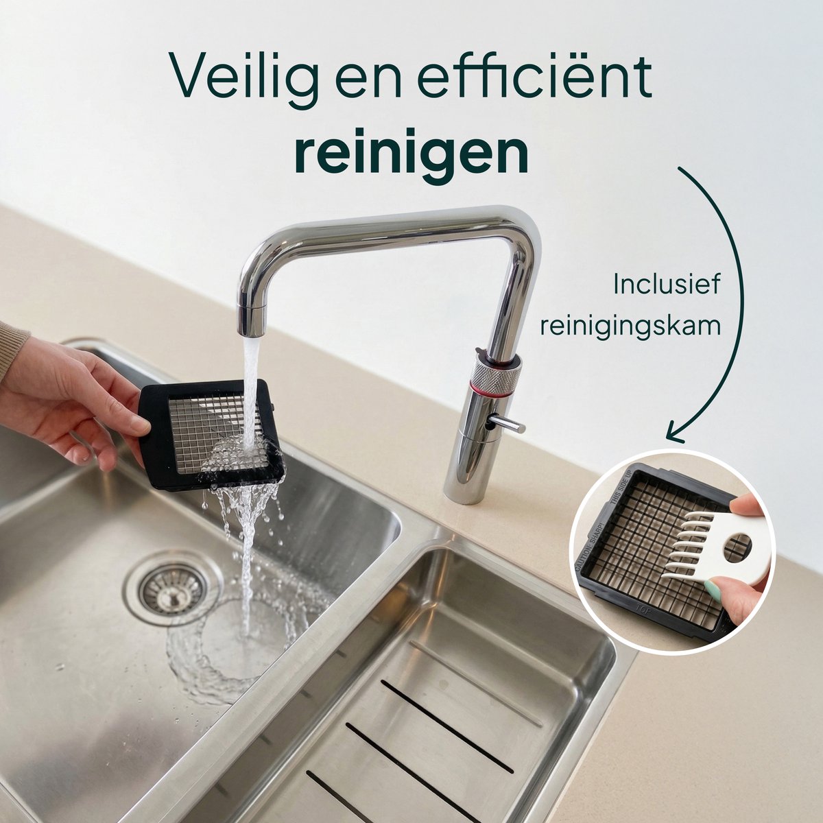 Vivid Green Gemüseschneider und Meal-Prep-Behälter Multifunktional