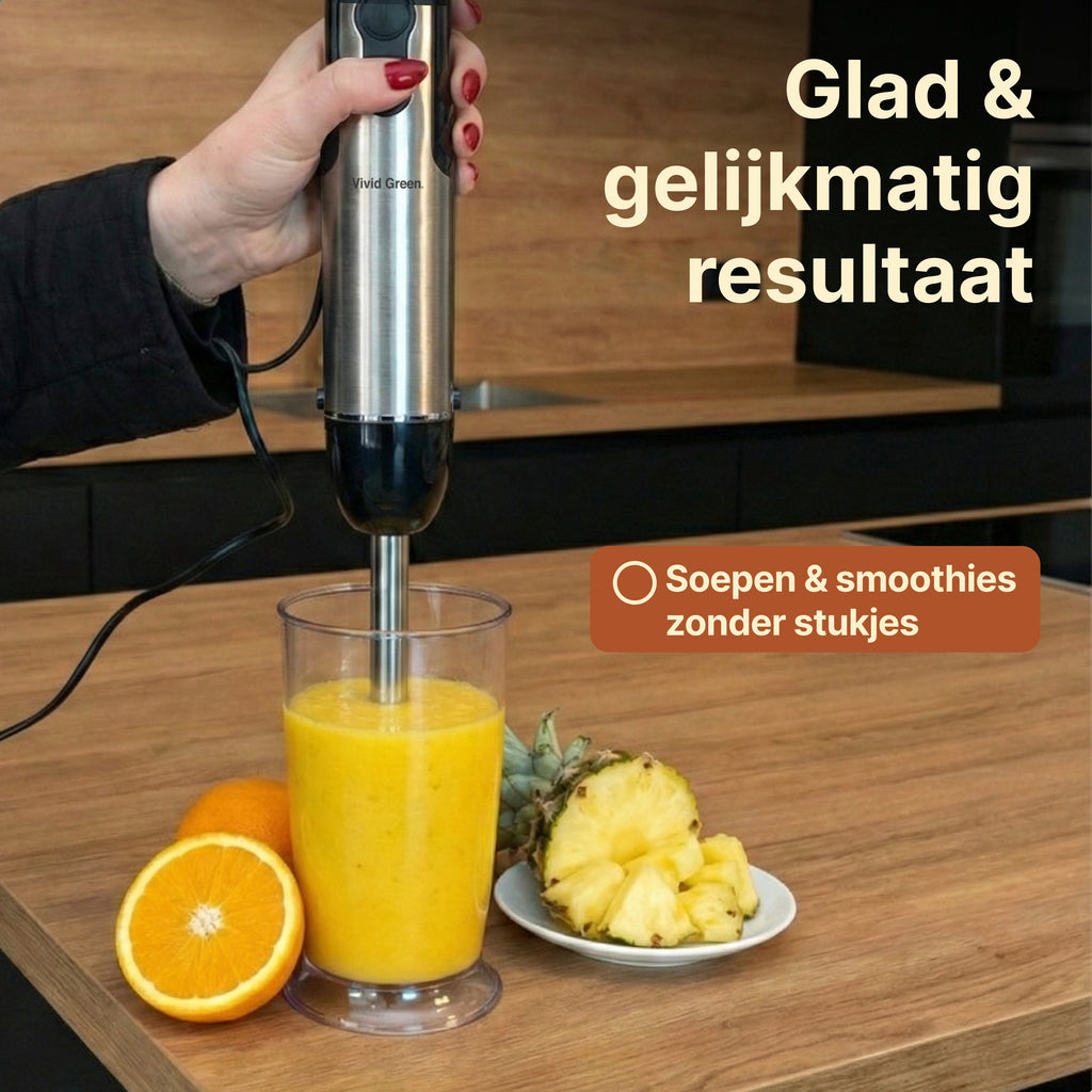 Vivid Green 5-in-1 Stabmixer-Set