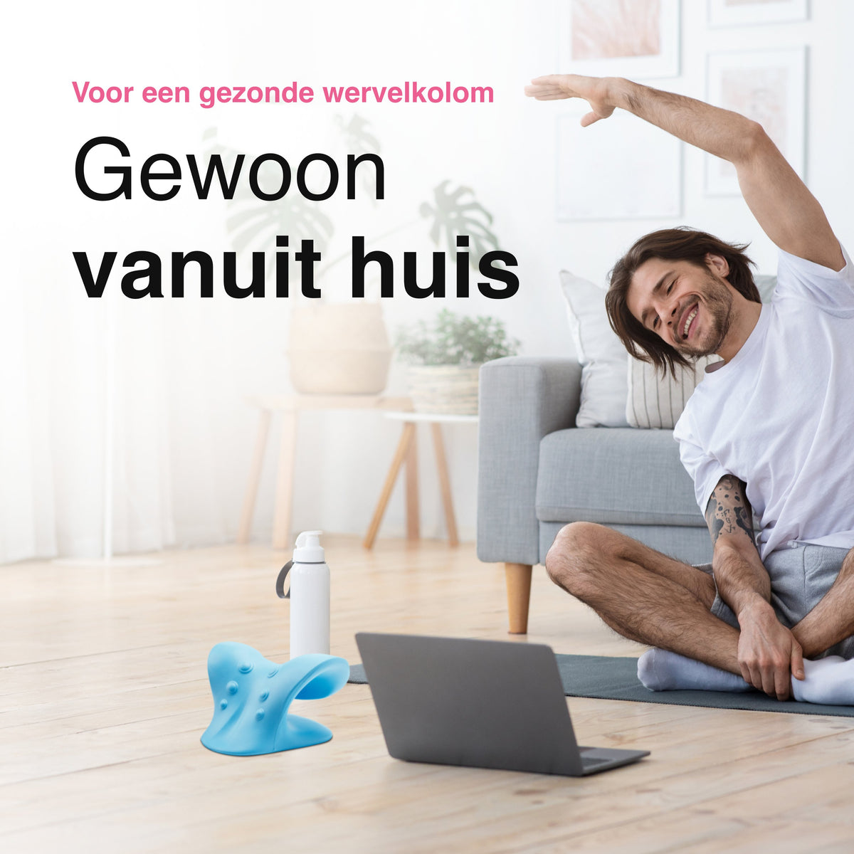 Vivid Green Nackendehner - Blau