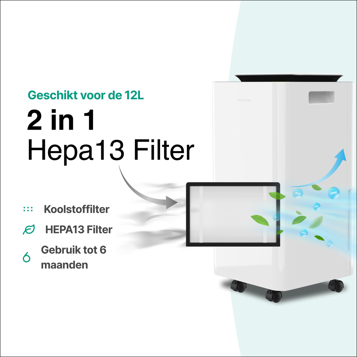 Vivid Green HEPA-Filter 5080