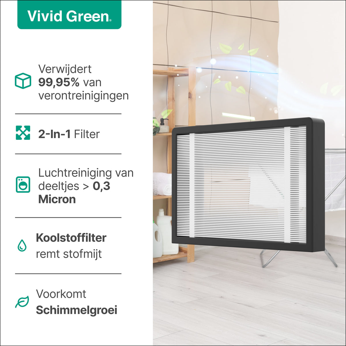 Vivid Green HEPA-Filter 5080