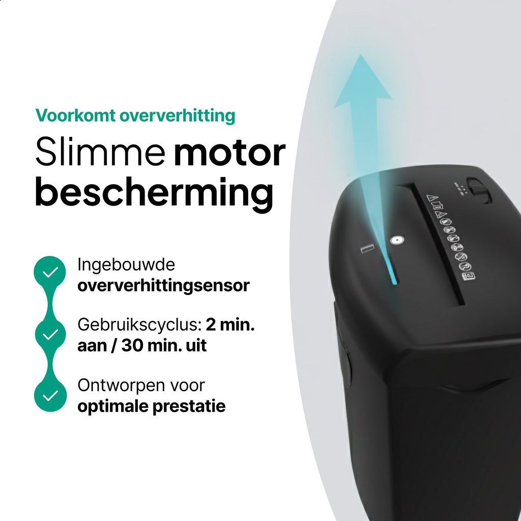 Vivid Green Aktenvernichter 21L - Schwarz