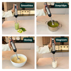 Vivid Green Stabmixer mit Messbecher