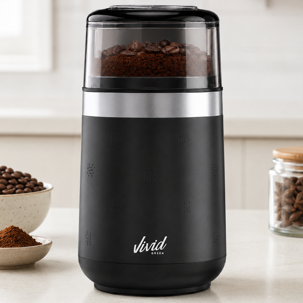 Vivid Green Elektrische Kaffeemühle