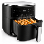 Vivid Green Heißluftfritteuse mit Display 5L