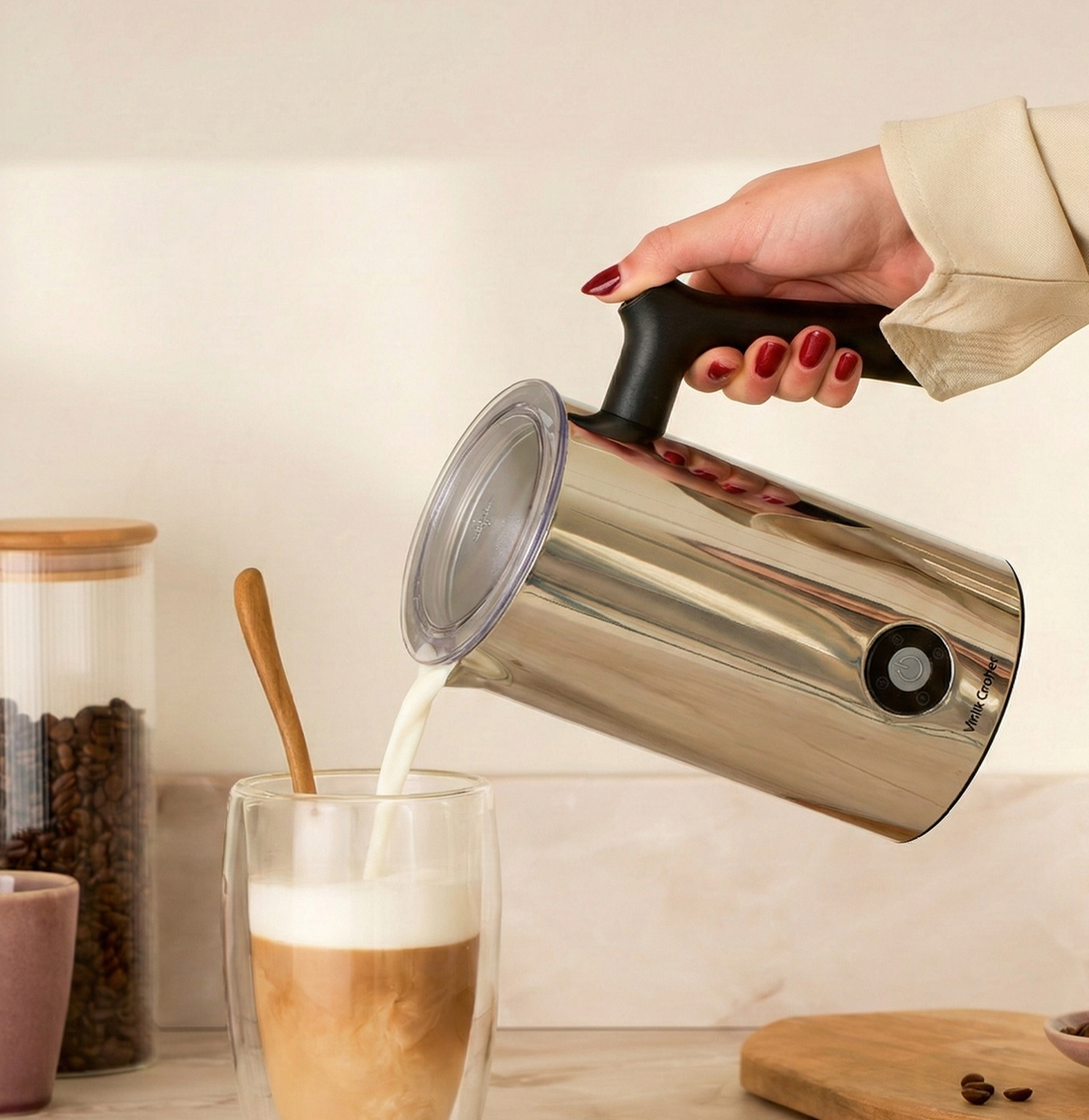 Warmer und fester Schaum für vollmundige Kaffeespezialitäten
