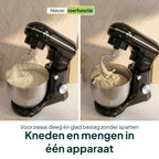 Vivid Green Küchenmaschine 1500W 5L Rührschüssel