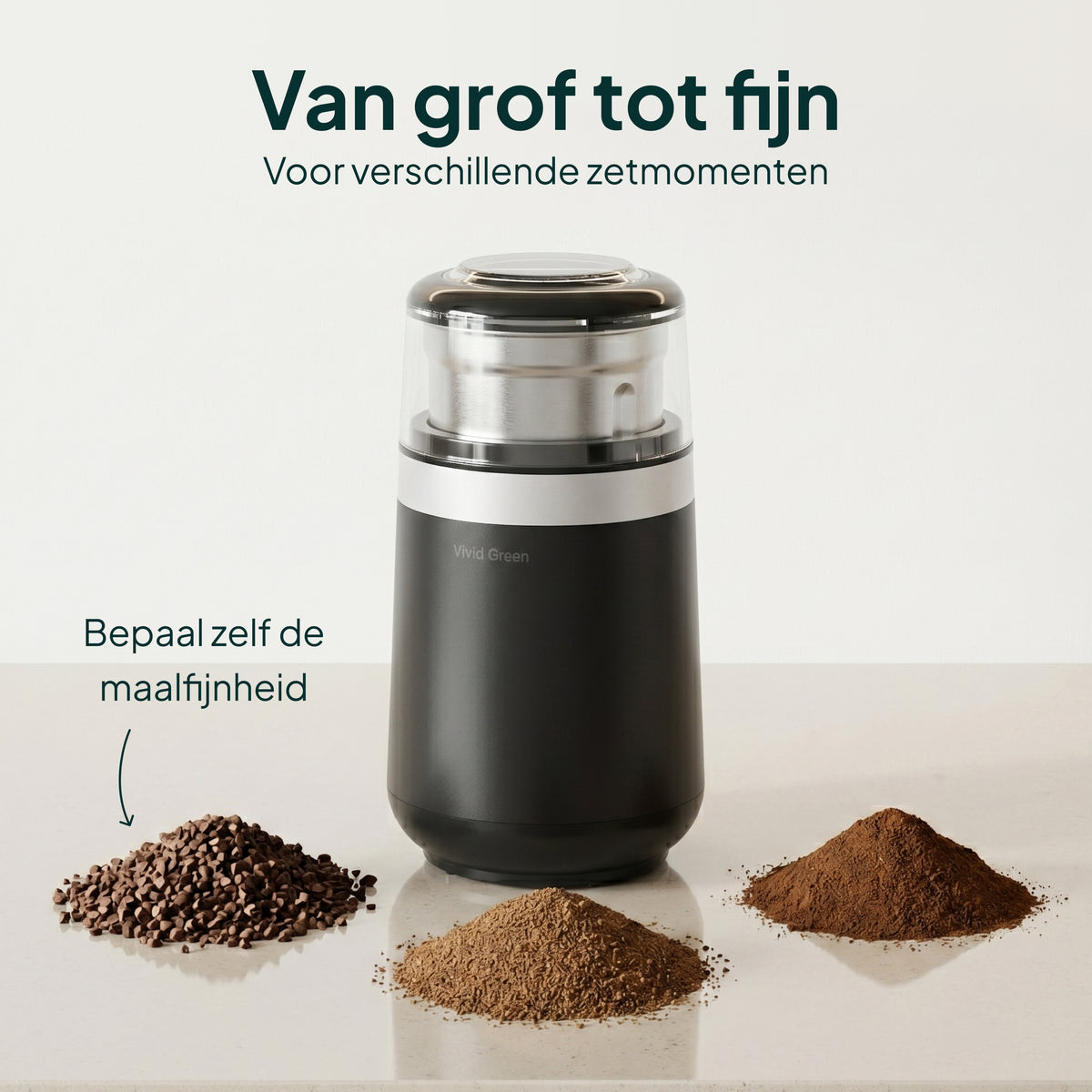 Vivid Green Elektrische Kaffeemühle
