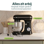 Vivid Green Küchenmaschine 1500W 5L Rührschüssel