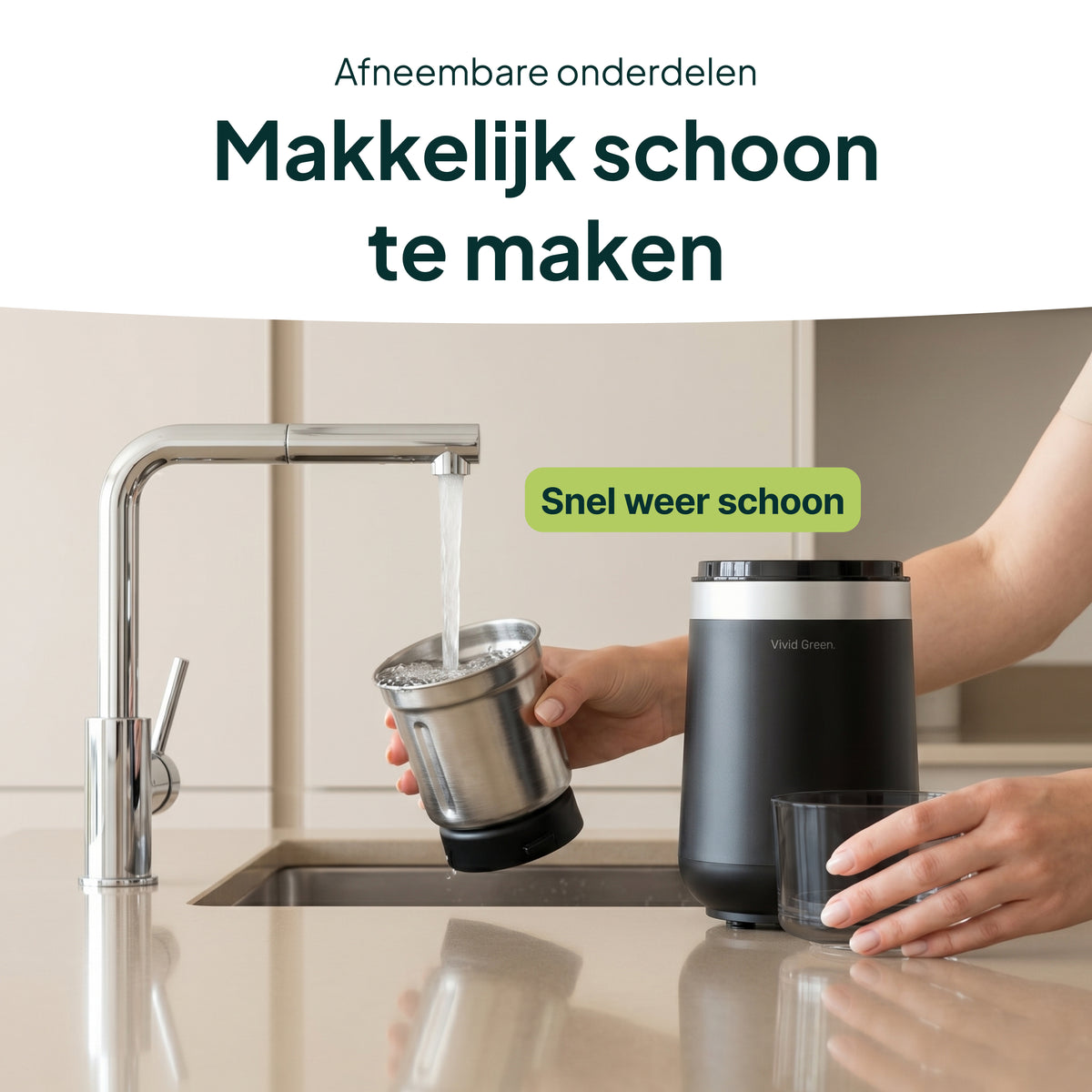 Vivid Green Elektrische Kaffeemühle