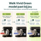 Vivid Green Küchenmaschine mit Display