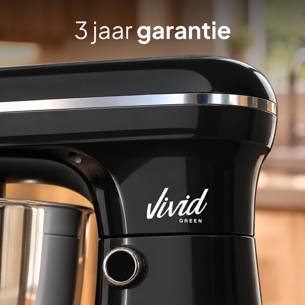 Vivid Green Keukenmachine 1500W 5L Mengkom