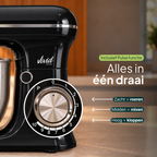 Vivid Green Keukenmachine 1500W 5L Mengkom