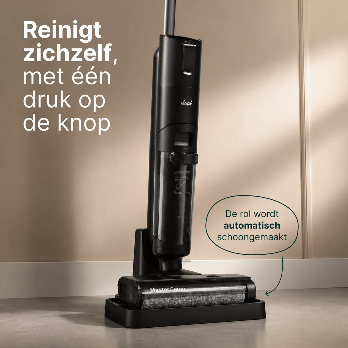 Vivid Green Bodenreiniger 2-in-1 mit Wischfunktion
