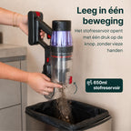 Vivid Green Akku-Staubsauger mit Wischfunktion