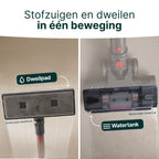 Vivid Green Akku-Staubsauger mit Wischfunktion