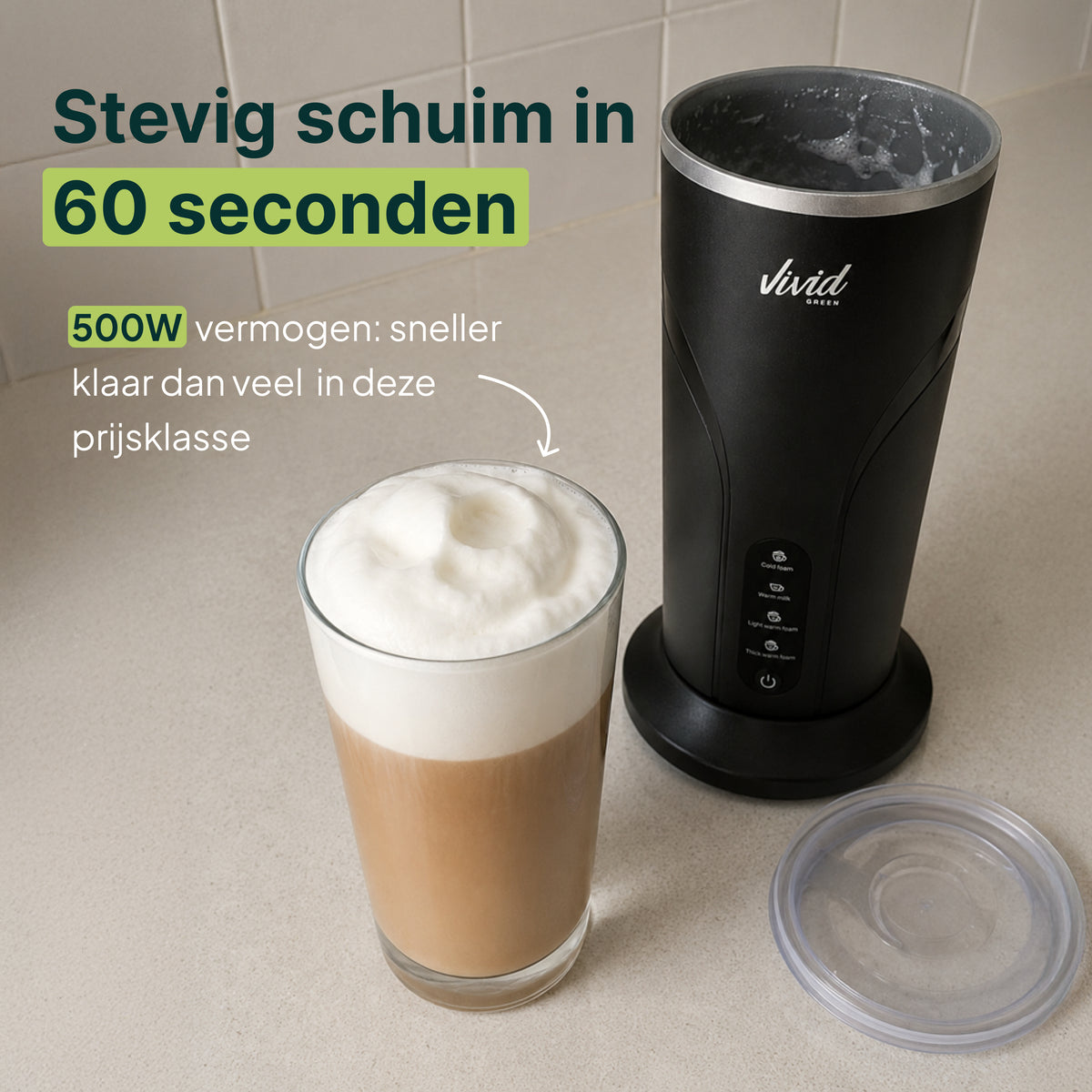 Vivid Green Milchaufschäumer - 300ML