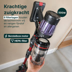 Vivid Green Akku-Staubsauger mit Wischfunktion