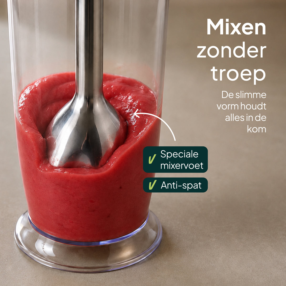 Vivid Green 5-in-1 Stabmixer-Set