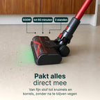 Vivid Green Akku-Staubsauger mit Wischfunktion