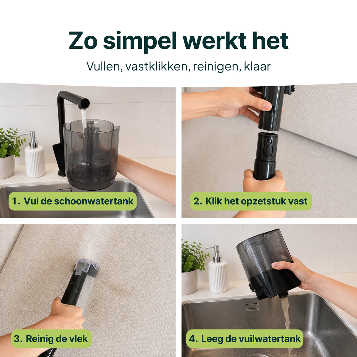 Vivid Green Fleckenentferner 450W