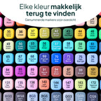 Vivid Green Twinmarker 262 Stück - Alkoholmarker