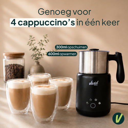 Vivid Green XXL Melkopschuimer - 600ML