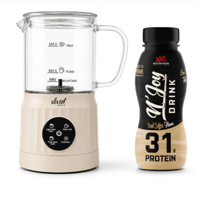 Proticcino - Milchaufschäumer + 6er-Pack