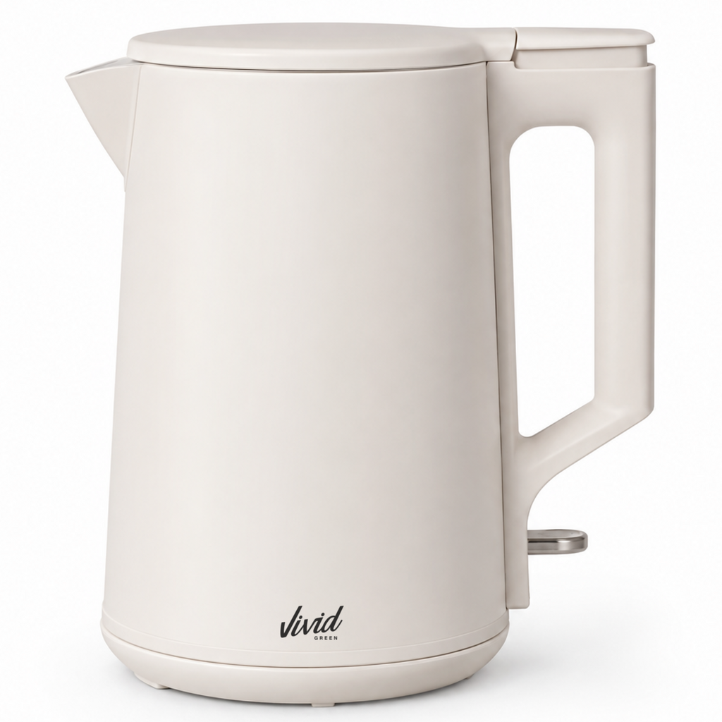 Vivid Green 2200W Wasserkocher - Creme